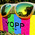Óculos de Sol Polarizado UV 400 WHITE TU-TON AMARELO - Imagem 2