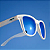 Óculos de Sol Polarizado UV 400 GLITTER OURO - Imagem 2