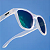 Óculos de Sol Polarizado UV 400 GLITTER VERDE - Imagem 2