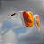 Óculos de Sol Polarizado UV 400 GLITTER PINK - Imagem 2