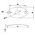 Chapa Metal Para Jack Oval Curva Dourada - Imagem 3