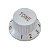 Knob Plástico Tradicional Strato Tone Branco - Imagem 1
