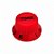 Knob Plástico Tradicional Strato Tone Vermelho - Imagem 1