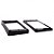 Kit Moldura Captador Humbucker Les Paul Preto - Imagem 1