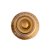 Knob Acrílico Sino Tradicional Dourado - Imagem 2