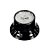 Knob Acrílico Top Hat Tone Preto - Imagem 1