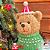 Urso Natalino Sentado - Imagem 2