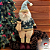 Papai Noel com Casaco Tricot Neve - Imagem 1