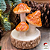 Cogumelo Tronco Marrom - Imagem 1