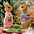 Casal de Coelhos com Flores - Imagem 1