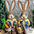 Casal Coelhos Potter e Emma - Imagem 1
