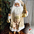 Papai Noel Branco com Dourado M - Imagem 1