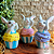 Trio de Coelhos no Cupcake - Imagem 1