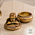 Caixa Decorativa Querubim Dourado - Imagem 2