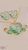 Conjunto Mãe Coração 2 Filhos Verde - Imagem 1