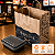 Kit 100 Sacolas Kraft com Alça Torcida 30x31x19cm para Delivery - Happy Food - Imagem 6