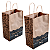 Kit 100 Sacolas Kraft com Alça Torcida 18x28x11cm para Delivery - Imagem 1