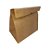 50 Sacos Kraft Delivery Pequeno Entregas Lanches 18x28x11 - Imagem 3