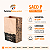 Kit 50 Sacos Kraft 18x28x11cm para Delivery - Happy Food - Imagem 2