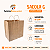 Kit 100 Sacolas Kraft com Alça Torcida 30x31x19cm para Delivery - Imagem 2