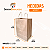 Kit 100 Sacolas Kraft com Alça Torcida 26x33x17,5cm para Delivery - Imagem 3