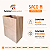 400 Sacos Kraft Delivery Médio Fast Food Entregas 24x28x12 - Imagem 2