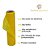 Bobina Rolo Filme Stretch 500 X 0,25 Amarelo 3 Kg Esticável - Imagem 3