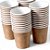 Copos De Papel Kraft Café Chá 120 Ml Biodegradável - Kit c/ 1000 Unidades - Imagem 1