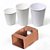 Suporte Porta Copo De Papelao Para 1 Copo - Kit c/ 500 Unid Delivery de Bebidas - Imagem 1