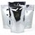 Kit 100 Sacos Laminados Metalizados Prata Stand Up Pouch 150 ml (10x15 cm) com Fecho Zip - Ideal para Alimentos - Imagem 6