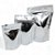 Kit 100 Sacos Laminados Metalizados Prata Stand Up Pouch 150 ml (10x15 cm) com Fecho Zip - Ideal para Alimentos - Imagem 1