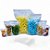 50 Embalagens Saco Stand Up Pouch Transparente Fecho Zip 10x15 - Imagem 4
