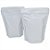 100 Embalagens Sacos Stand Up Pouch Branco Fosco Fecho Zip 10x17 - Imagem 6