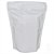 100 Embalagens Sacos Stand Up Pouch Branco Fosco Fecho Zip 10x17 - Imagem 4