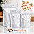 Kit 500 Sacos Stand Up Pouch Branco Fosco 220ml 10x17x6cm com Zíper - Imagem 9