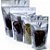 50 Sacos Stand Up Pouch Prata Frente Transparente 20x27 Half Metal - Imagem 1