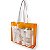 10 Sacolas De Pvc Transparente Cristal Bolsa Praia 39x29,5x8 - Imagem 4