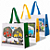 Kit 10 Ecobags de Ráfia 40x35x18cm 15kg Literatura de Cordel J. Borges - Imagem 1