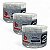 Kit 3x Bozzano Gel Condicionante - Média Fixação Fator 2 com Efeito Molhado 300g - Imagem 1