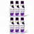 Removedor Esmalte Beira Alta 90ml Aroma Uva Kit C/6 Unidades - Imagem 1