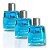 Loção Facial Pós Barba Bozzano Night Blue 100ml Kit c/ 3 Unidades - Imagem 1