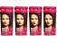 Kit Alta Moda 7.52 Vinho Médio Marsala Coloração Creme (4 unidades) Alfaparf - Imagem 1