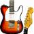 Guitarra Elétrica Telecaster PHX Special Sunburst 6 Carrinhos TL-1 ALV SB - Imagem 1