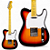Guitarra Elétrica Telecaster PHX Vintage Sunburst TL-2 SB - Imagem 1