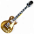 Guitarra Les Paul Elétrica Phx Lp-5 GD Studio Flamemaple Gold - Imagem 1