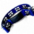 Pandeiro Meia Lua Phx Abs Azul 84ABS-BL - Imagem 4