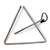 Triangulo Cromado 25cm X 08mm Phx Instrumentos Profissional (Kit c/ 4 unidades) - Imagem 2