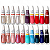 20 Esmaltes Cremosos E Perolados Impala - Tons Claros, Médios, Escuros, Azuis, Rosa, Brancos - Coleção c/ Cores Clássica - Imagem 1