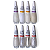 Esmalte Impala Manicure Melhores Tons De Branco - 8 Unidades - Imagem 1