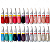 Kit 24 Esmaltes Impala Manicure Profissional Cores Diversas e Peroladas Mais Vendidas - Imagem 1